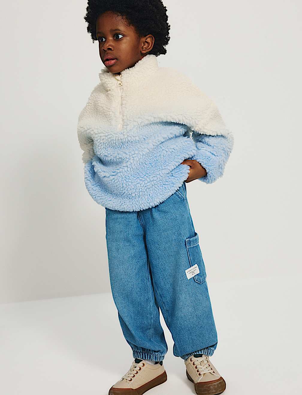 Borg Ombr&eacute; Jacket (2-10 Yrs)