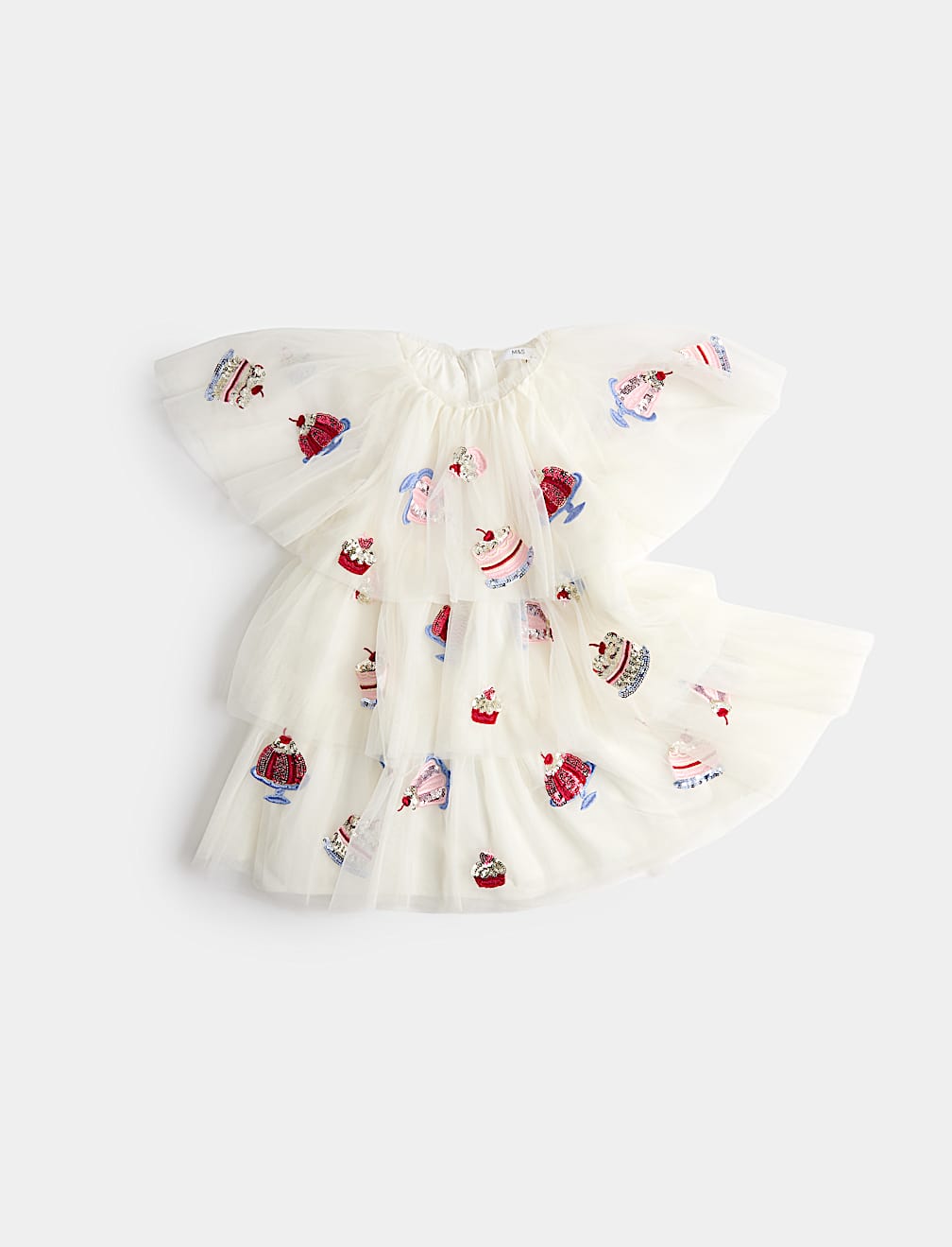 Sequin Jelly Mesh Dress (2-10 Yrs)