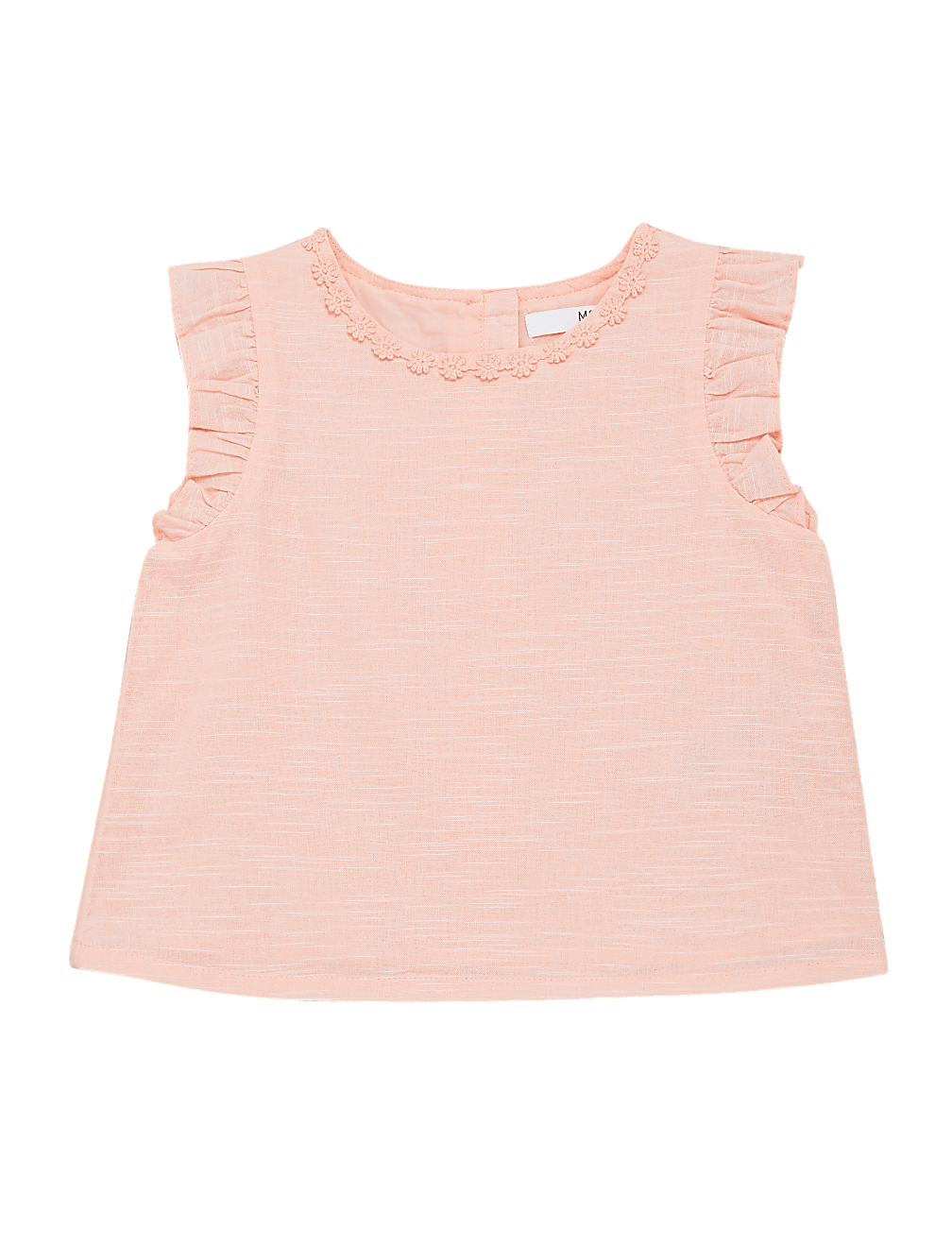 Pure Cotton Flower Top (2-7 Yrs)