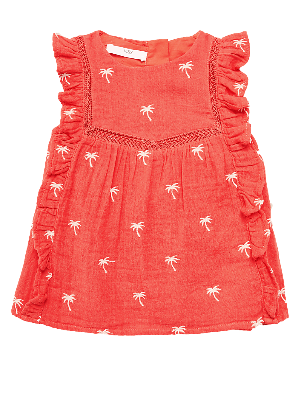 Pure Cotton Patterned Top