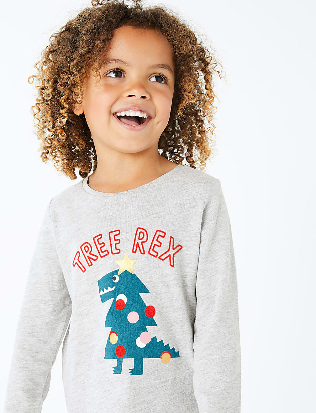 Tree Rex Slogan Top (3 Months - 7 Years)