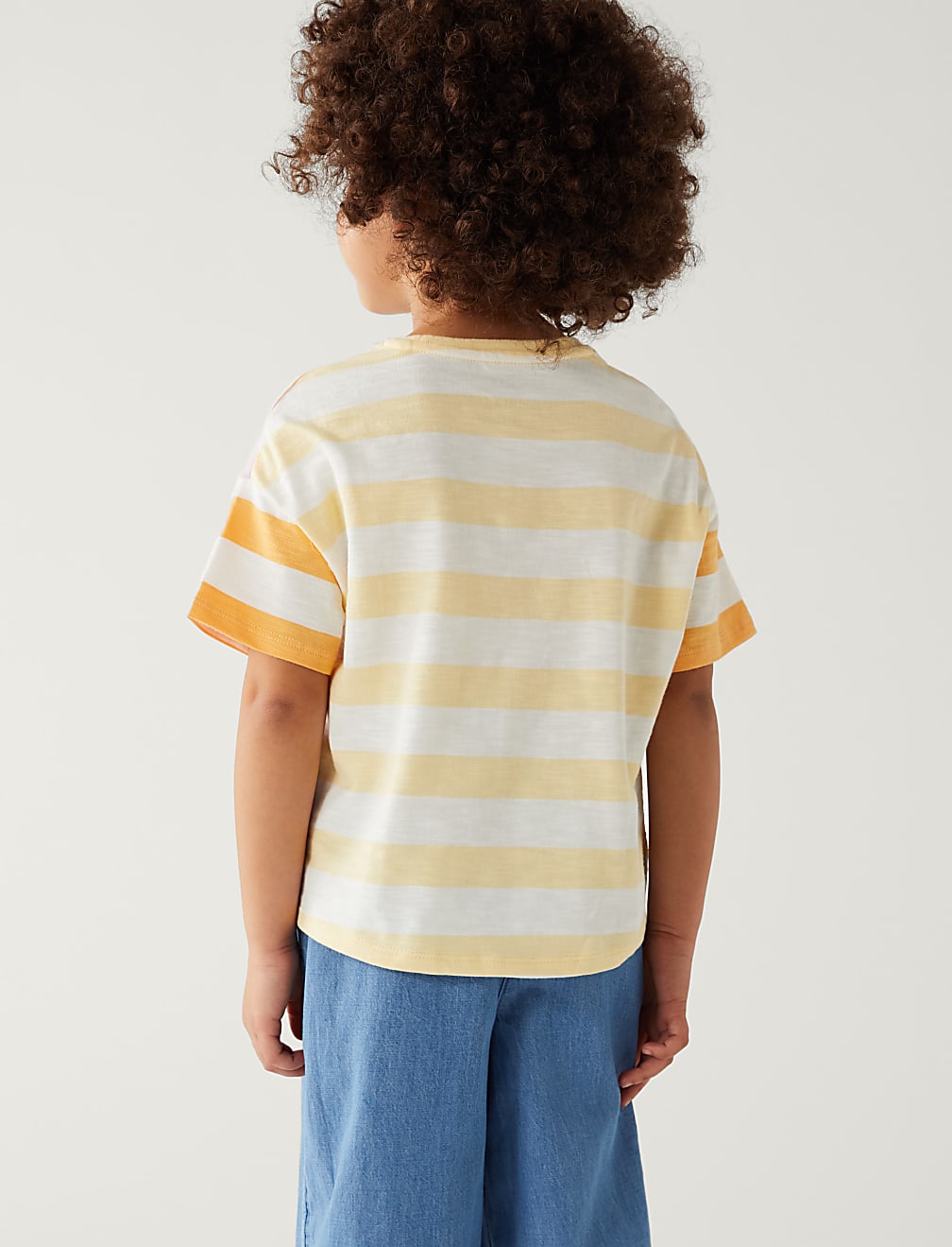 Pure Cotton Striped T-Shirt