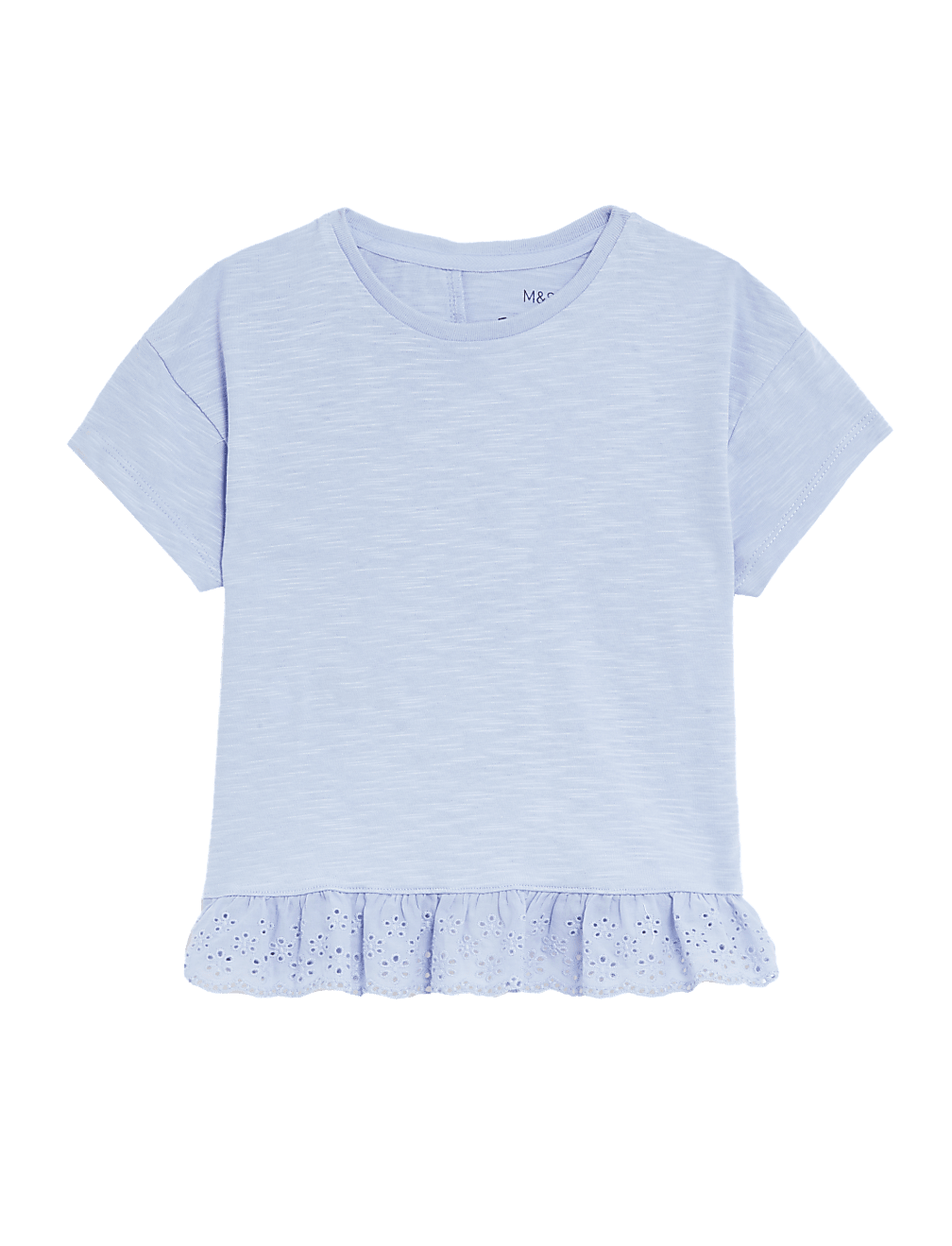 Pure Cotton Frill Top