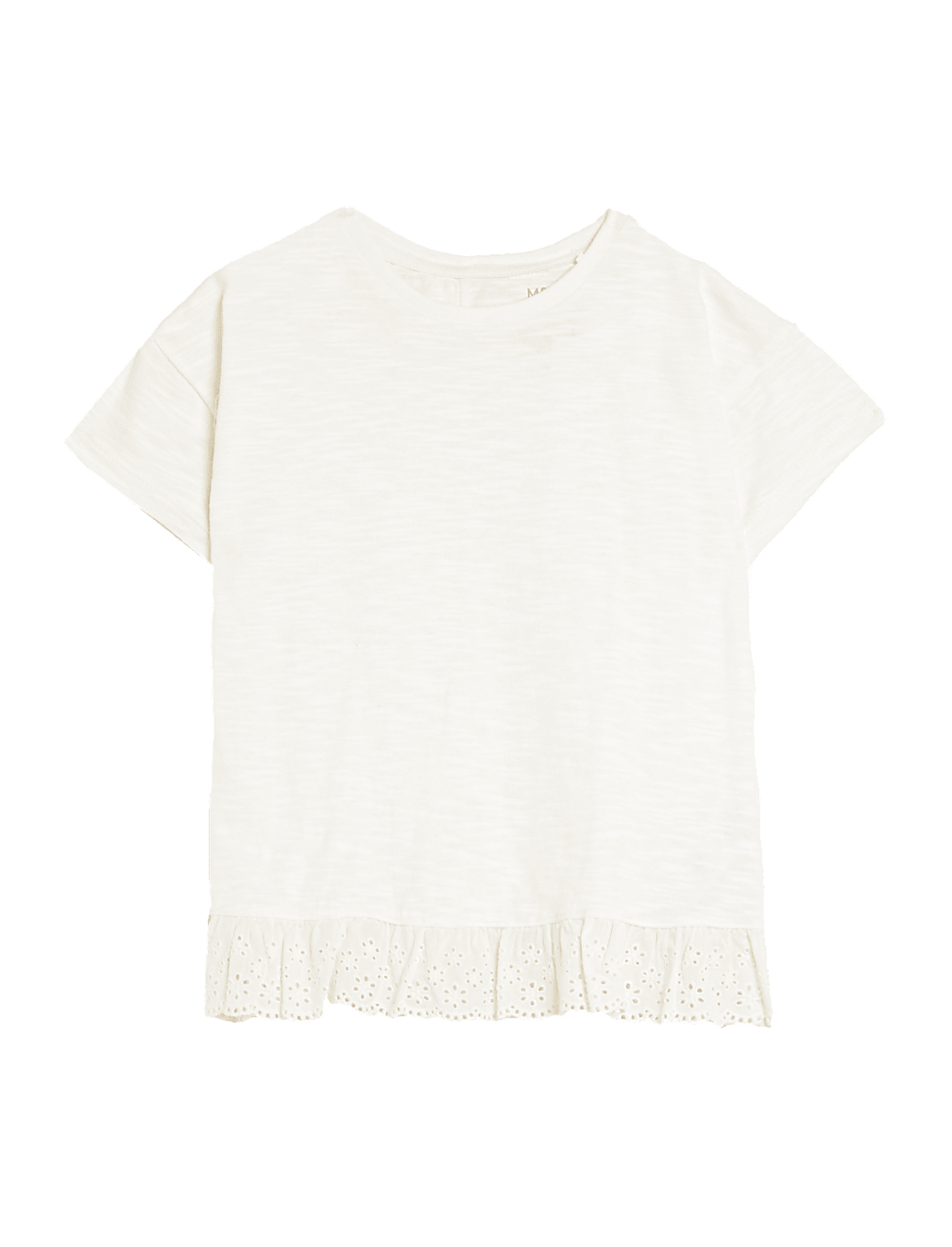 Pure Cotton Frill Top