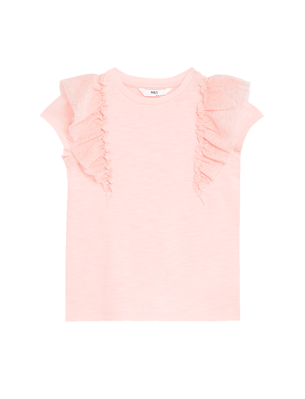 Pure Cotton Glitter T-Shirt