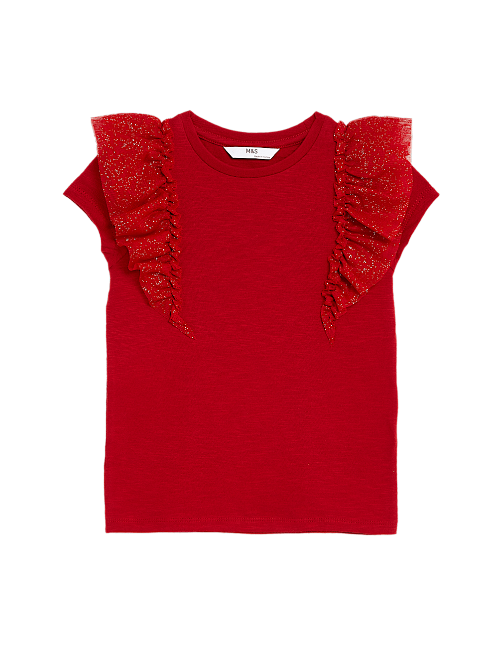 Pure Cotton Glitter T-Shirt