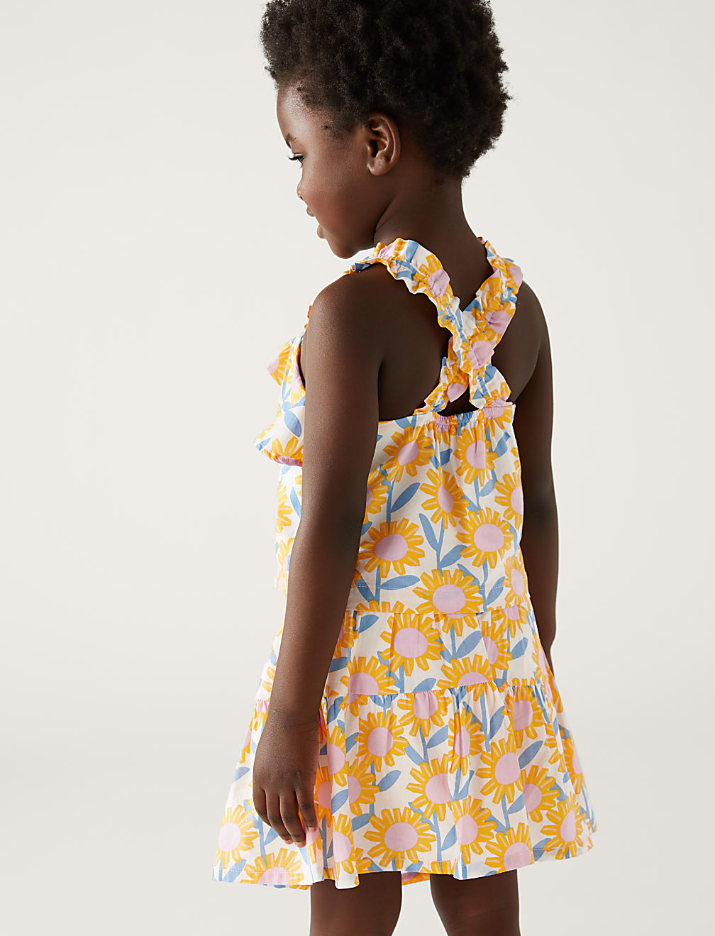 Pure Cotton Sunflower Top