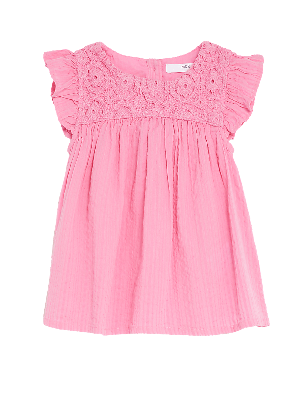 Pure Cotton Textured Top