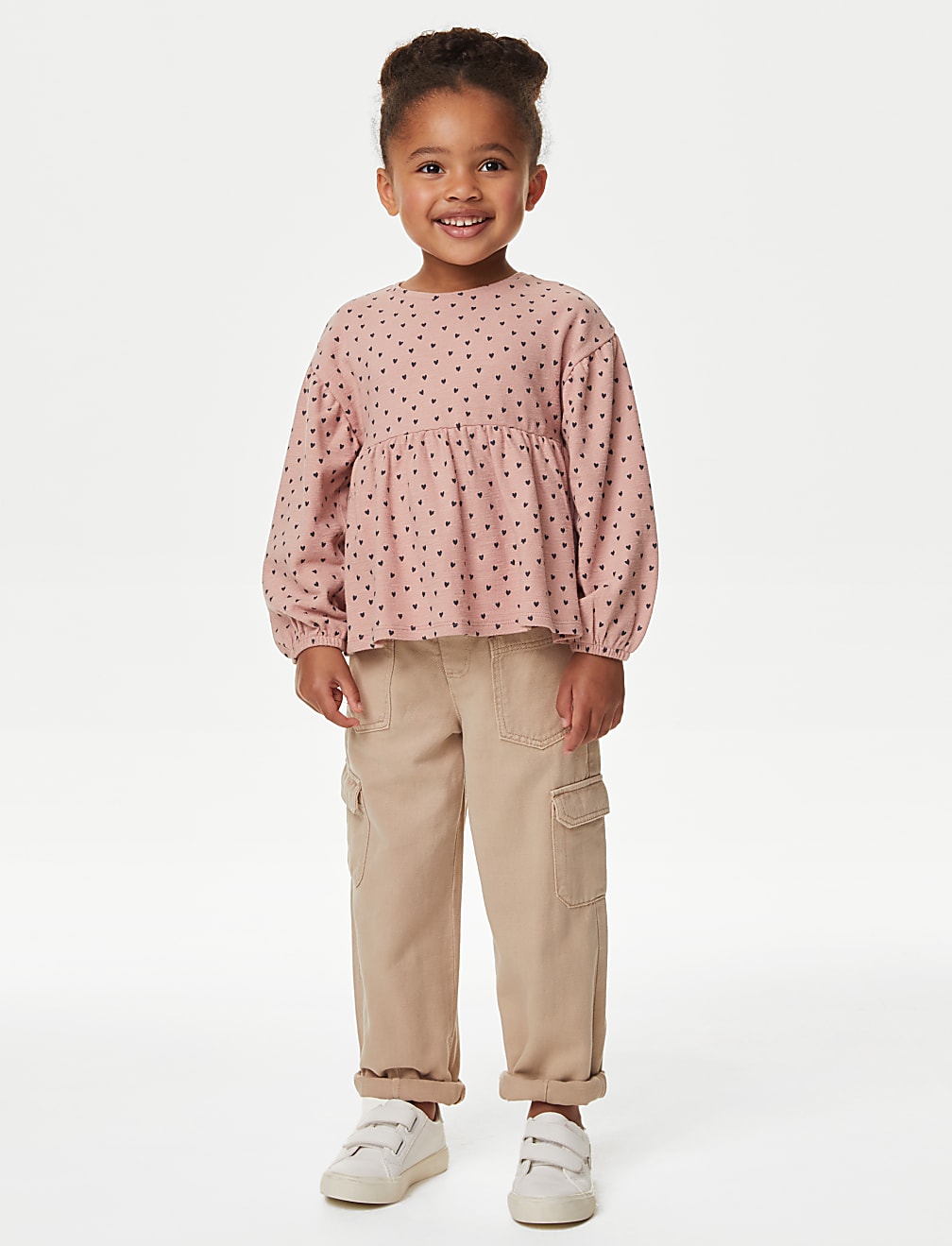 Pure Cotton Heart Top (2-8 Yrs)