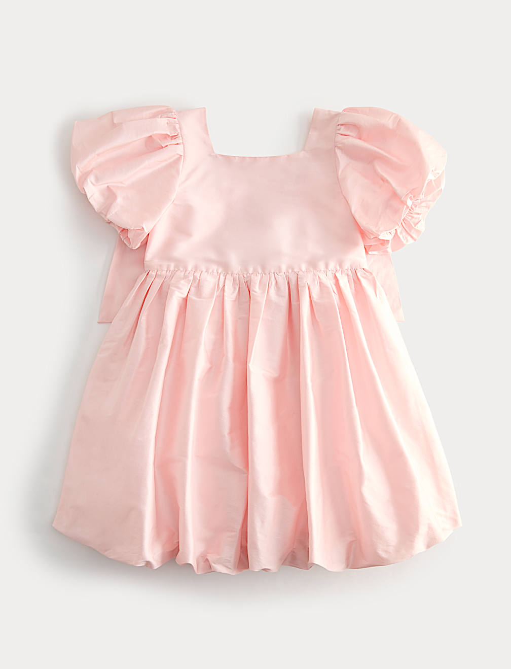 Taffeta Bow Dress (2-16 Yrs)
