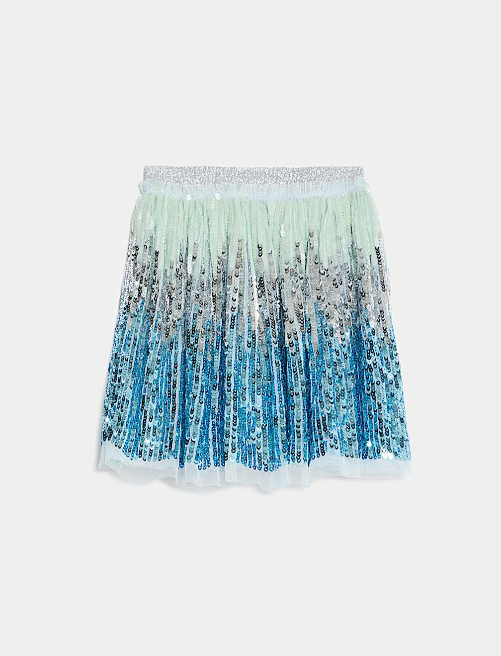 Sequin Elasticated Waist Mini Tutu Skirt (2-8 Yrs)