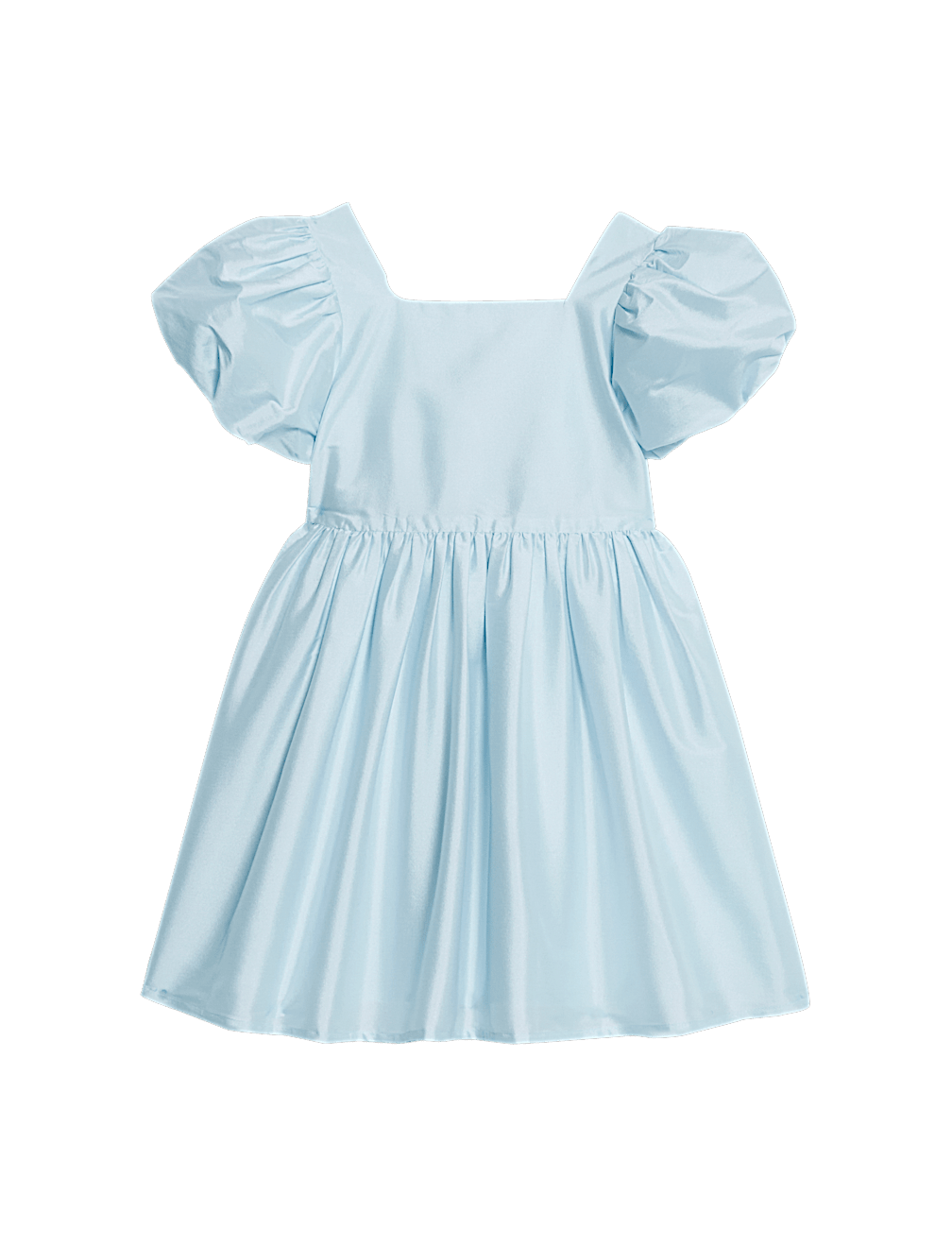 Taffeta Bow Dress (2-8 Yrs)
