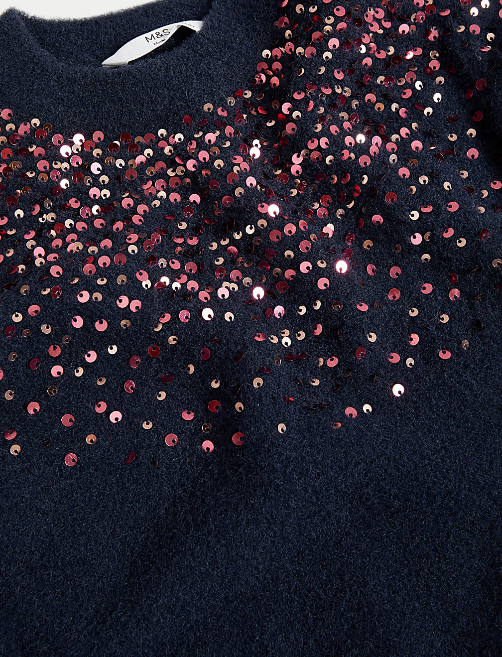 Sequin Knitted Dress With Tights (2-8 Yrs)