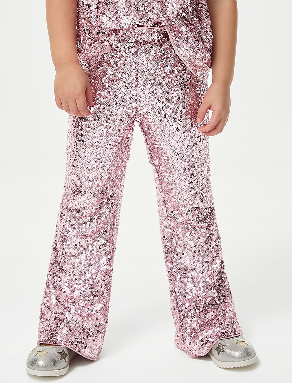 Sequin Elasticated Waist Trousers (2-8 Yrs)