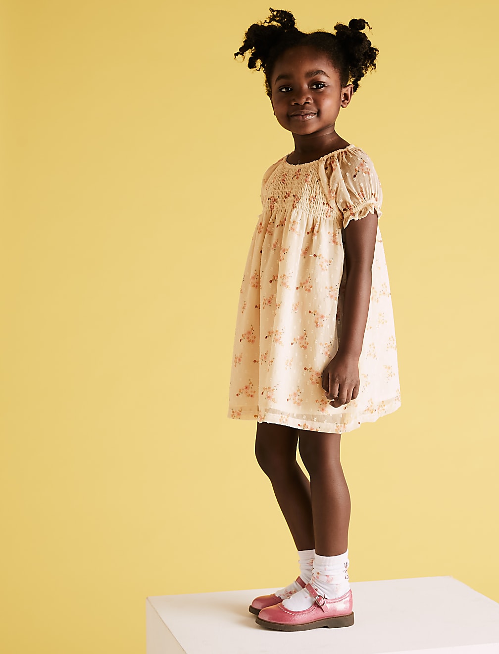Chiffon Floral  Dress (2-7 Yrs)