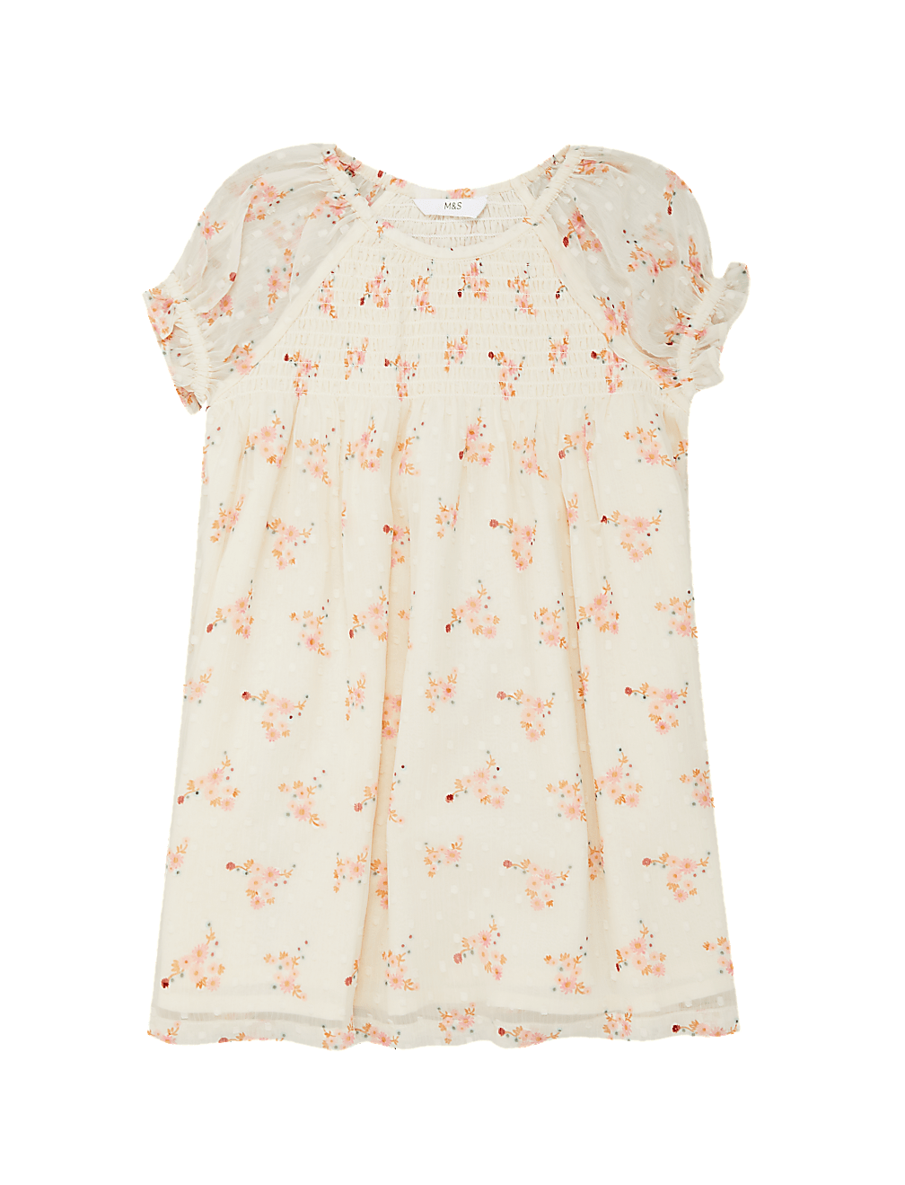 Chiffon Floral  Dress (2-7 Yrs)