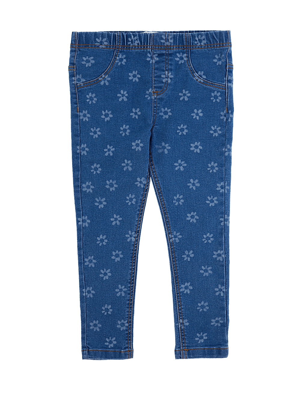 Floral Print Jeggings (2-7 Yrs)