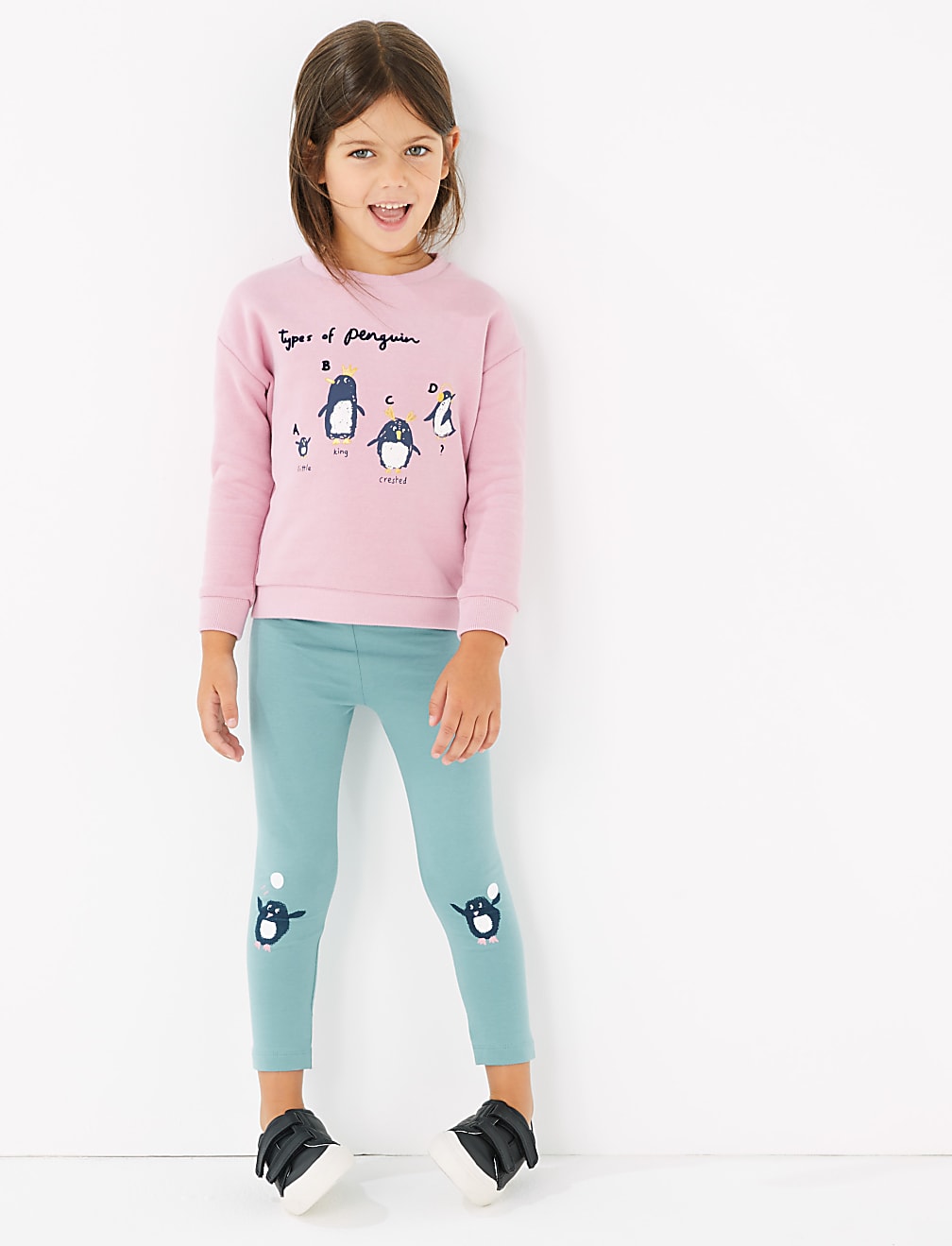 Penguin Print Leggings (3 Months - 7 Years)