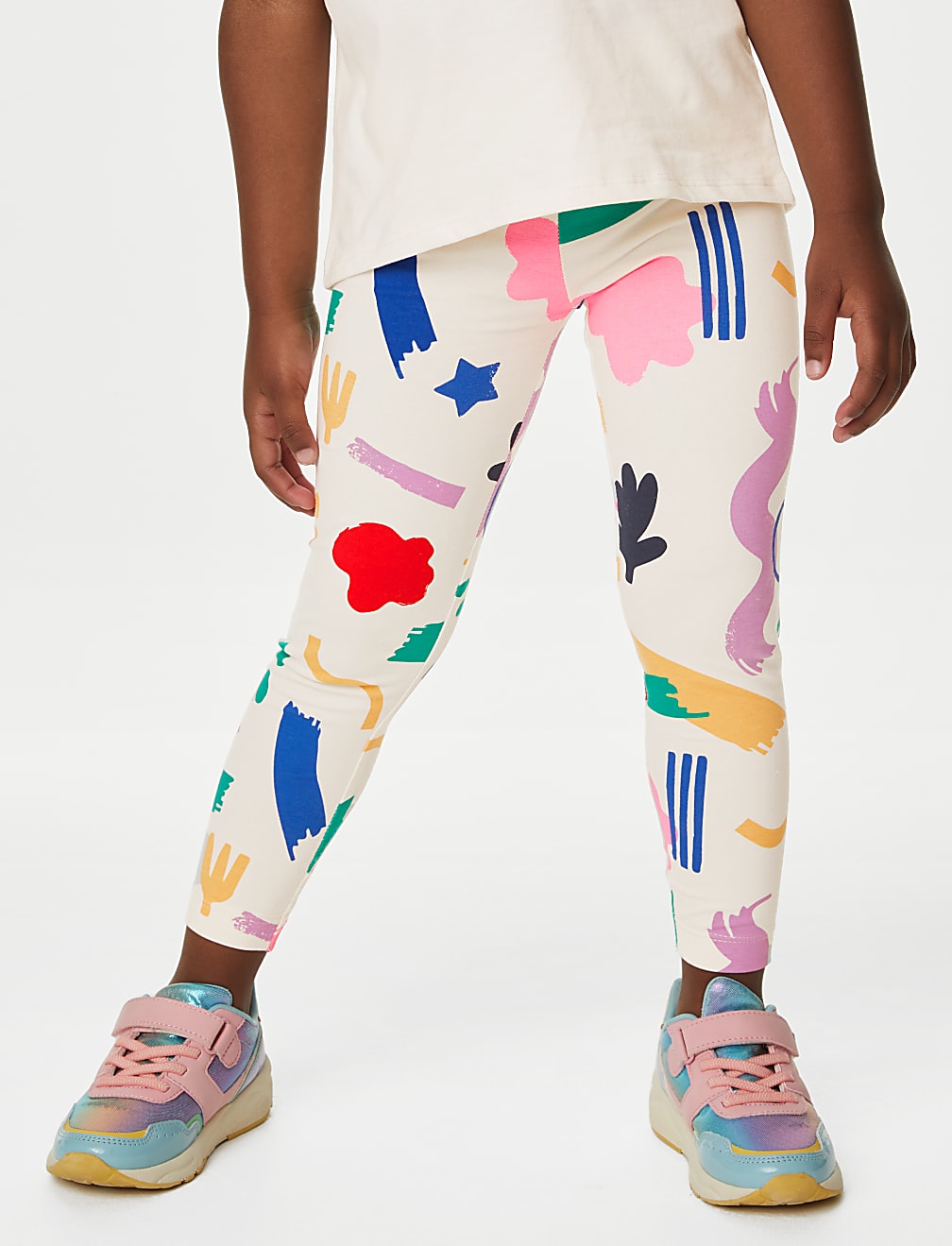 Cotton Rich Patterned Leggings (2-8 Yrs)