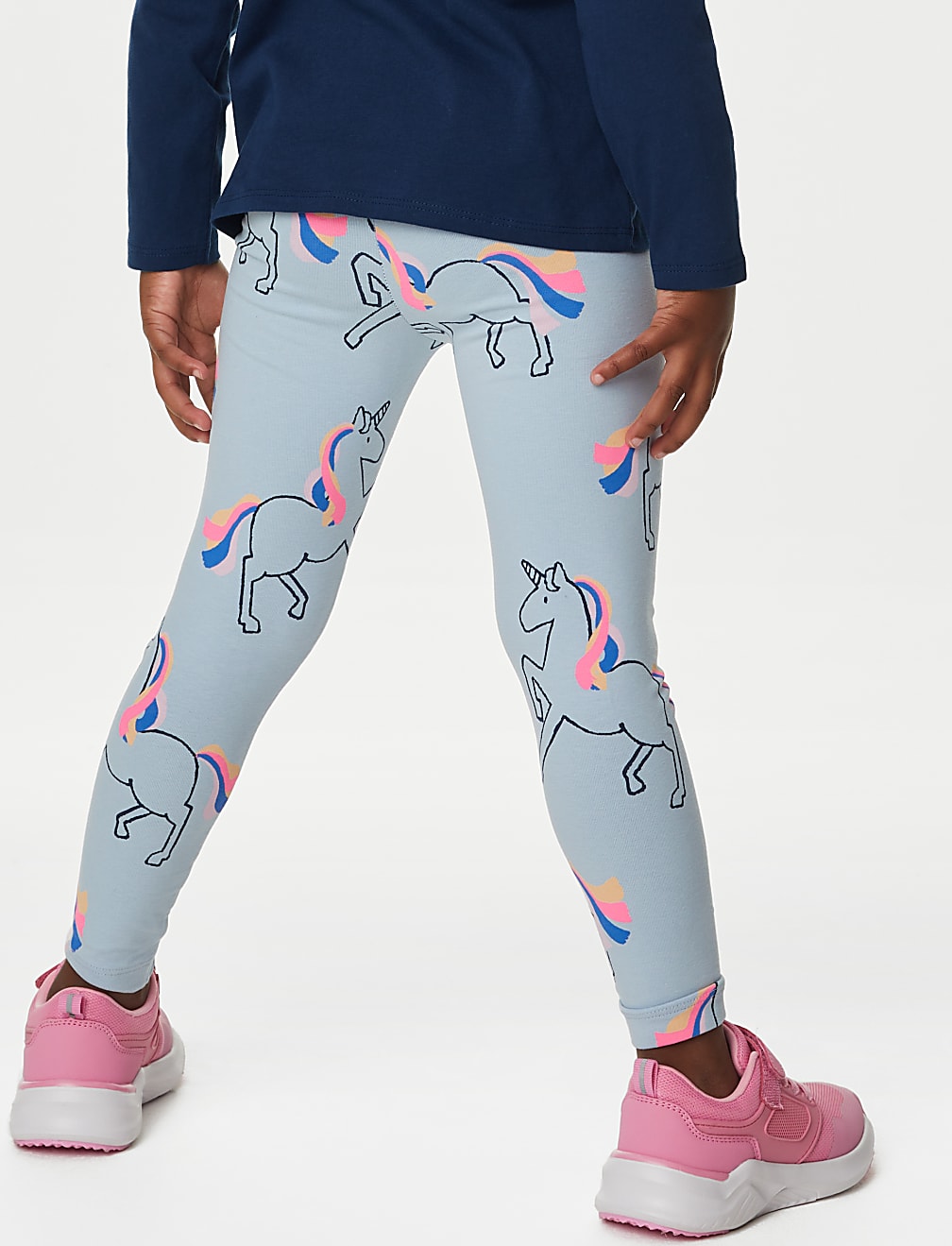 Cotton Rich Unicorn Leggings (2-8 Yrs)