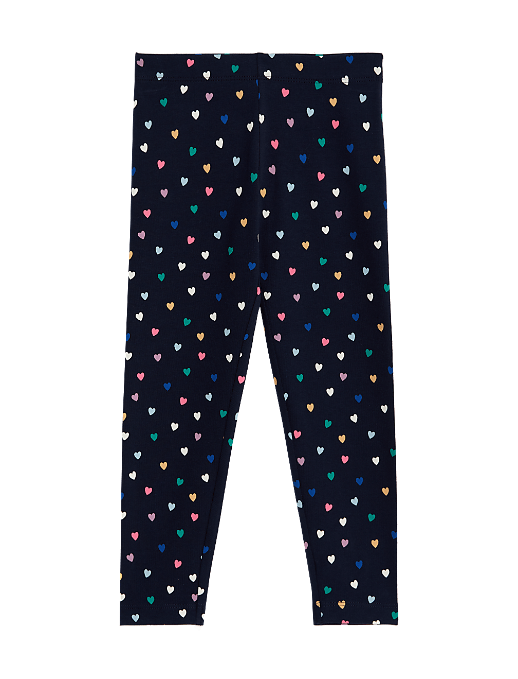 Cotton Rich Heart Leggings (2-8 Yrs)
