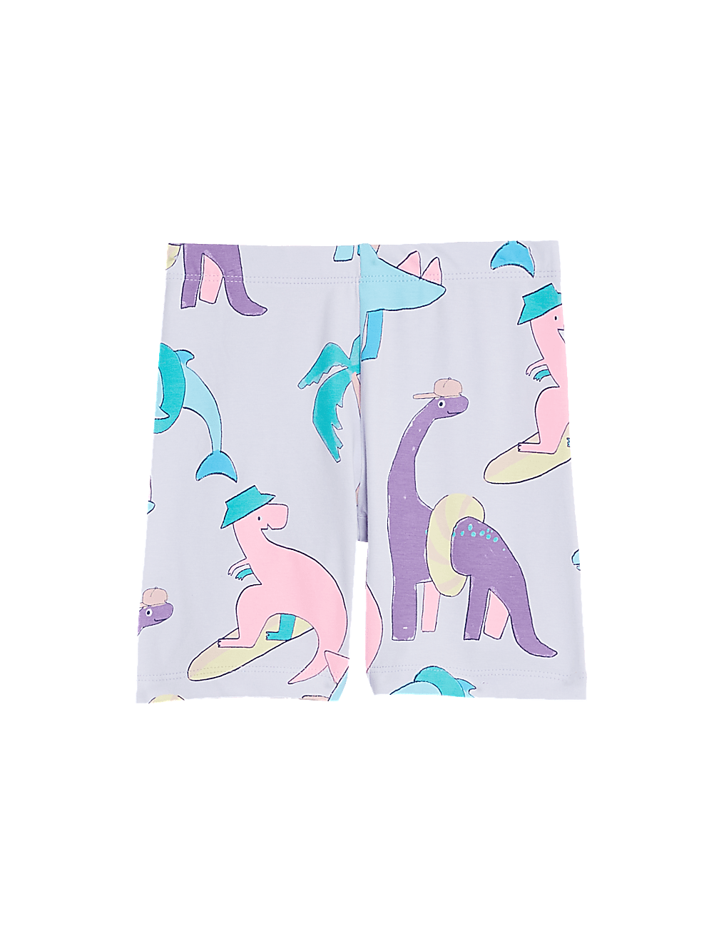 Cotton Rich Cycling Shorts (2-8 Yrs)