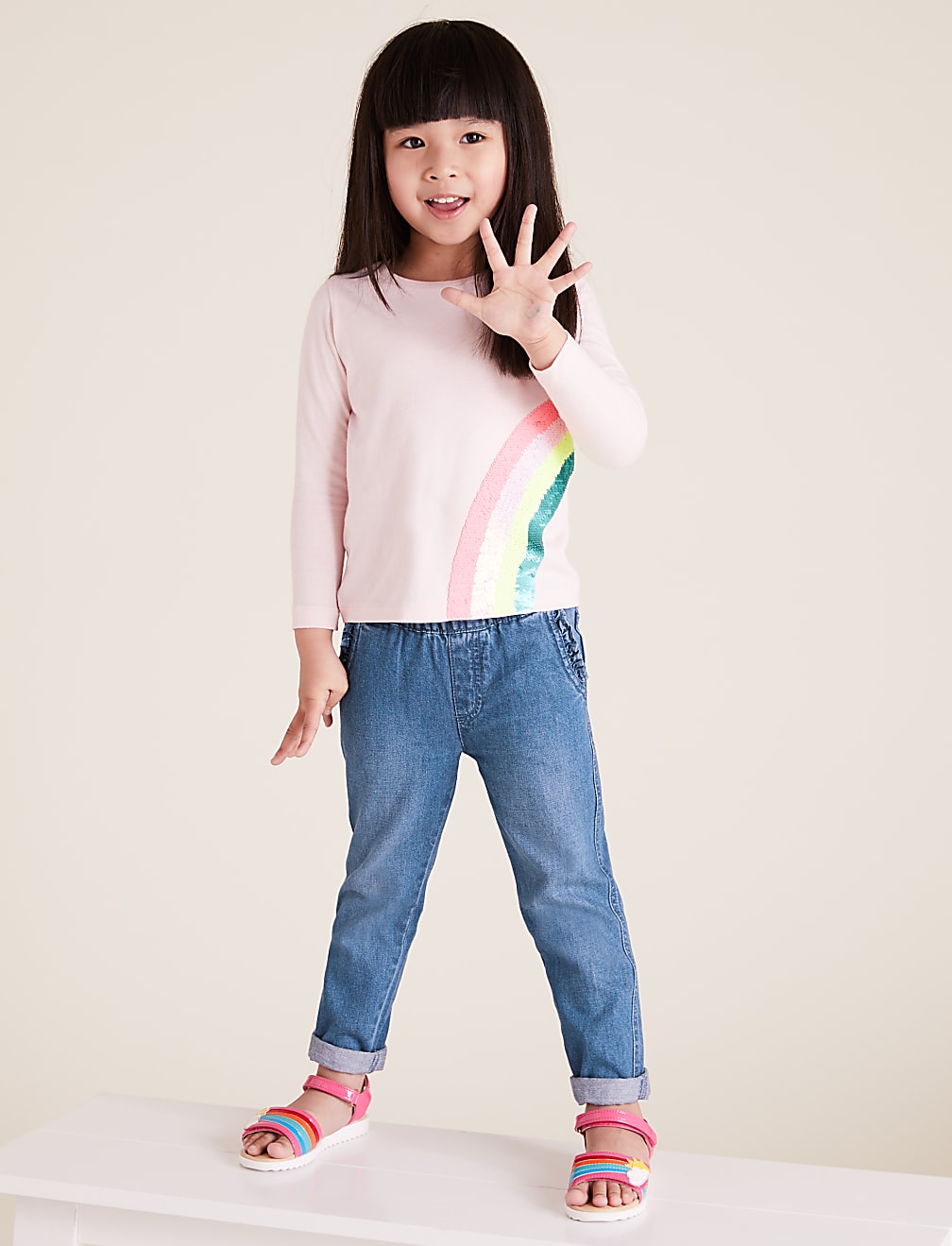 Relaxed Denim Jeans (2-7 Yrs)
