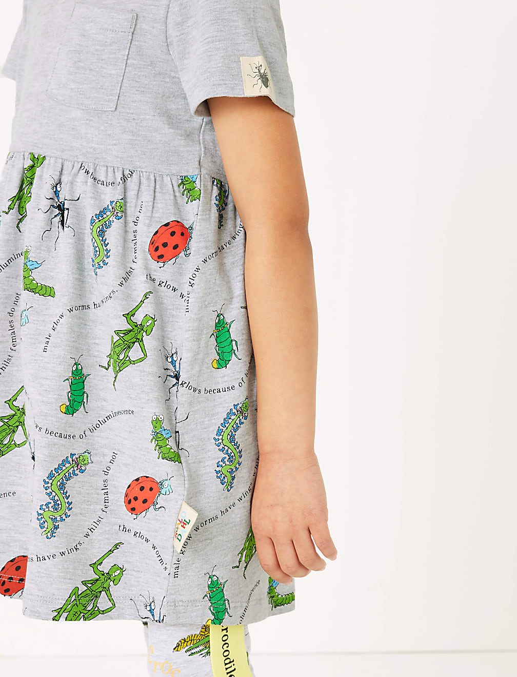Roald Dahl™ & NHM™ Bug Dress (2-7 Yrs)