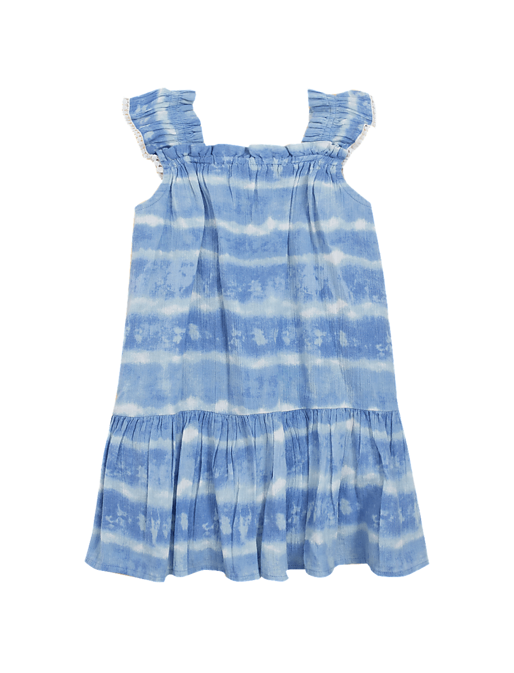 Pure Cotton Tie Dye Dress (2-7 Yrs)