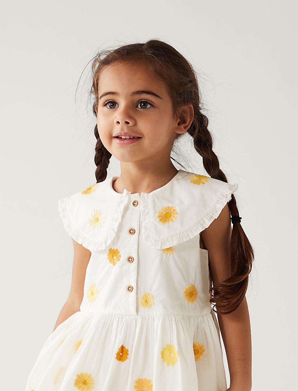 Pure Cotton Floral Dress