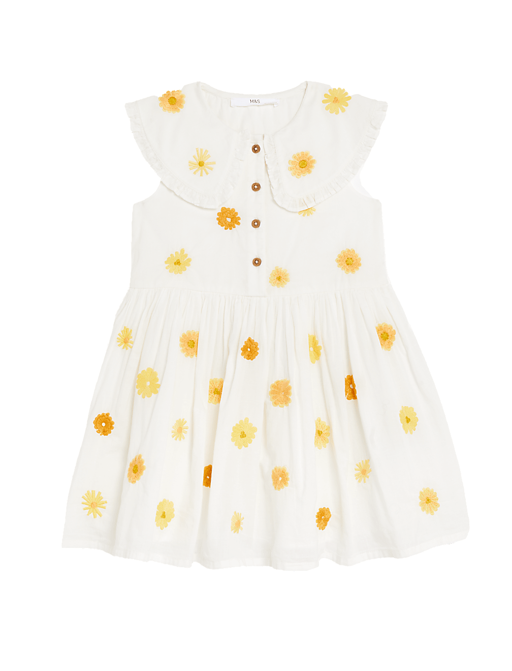 Pure Cotton Floral Dress