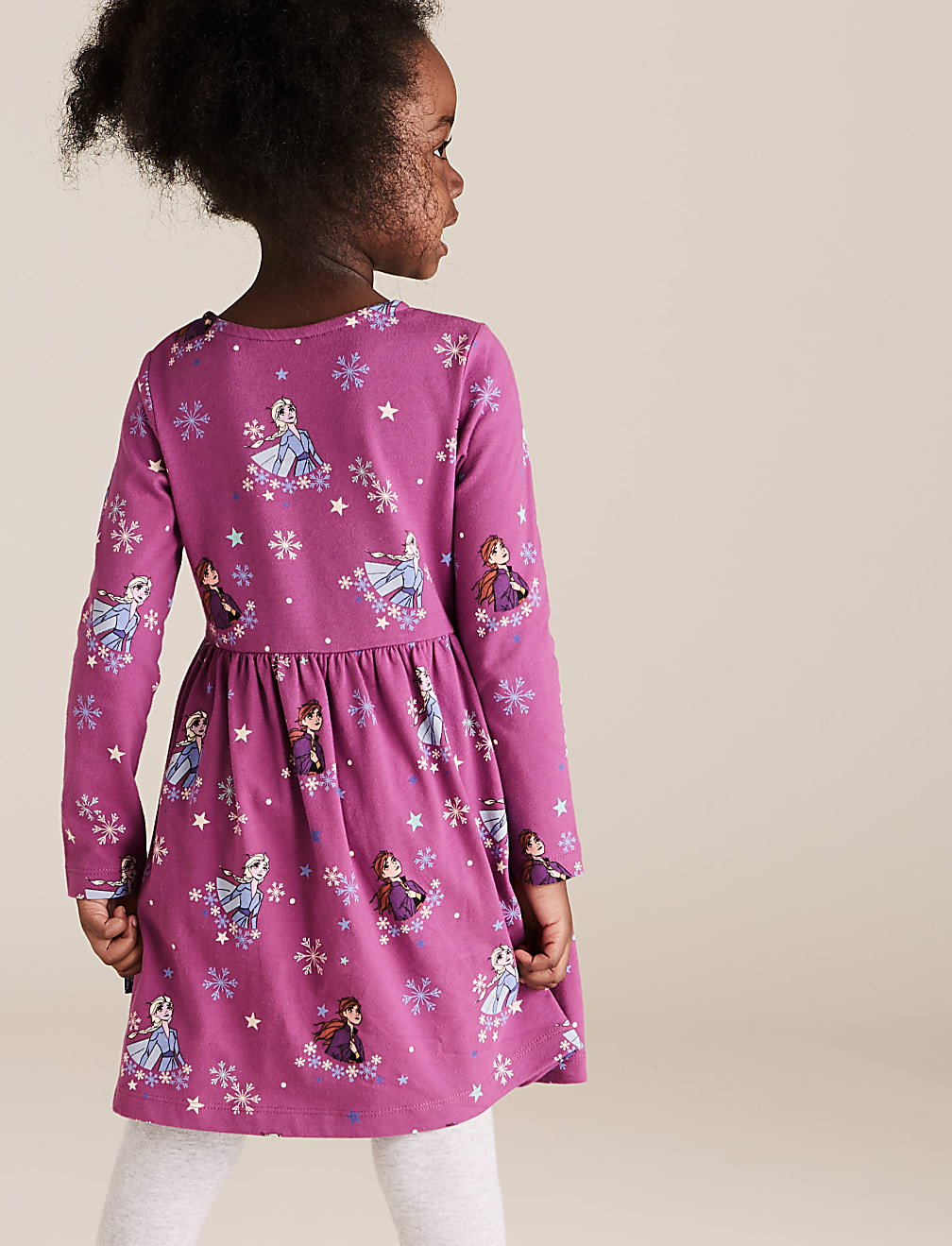 Pure Cotton Disney Frozen&trade; 2 Dress (2-10 Years)