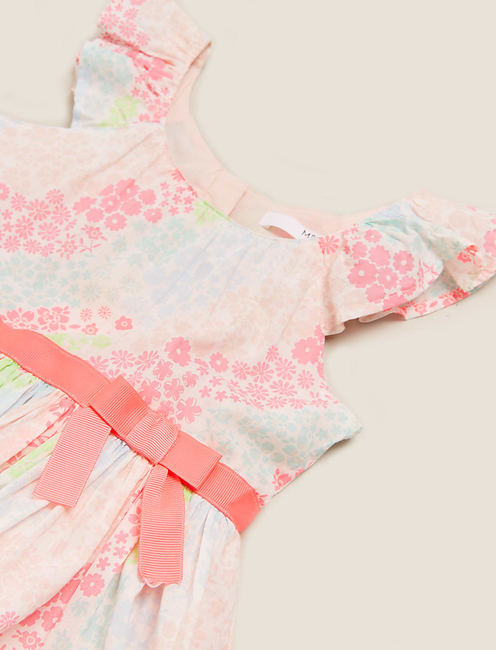 Cotton Floral Dress (2-7 Yrs)