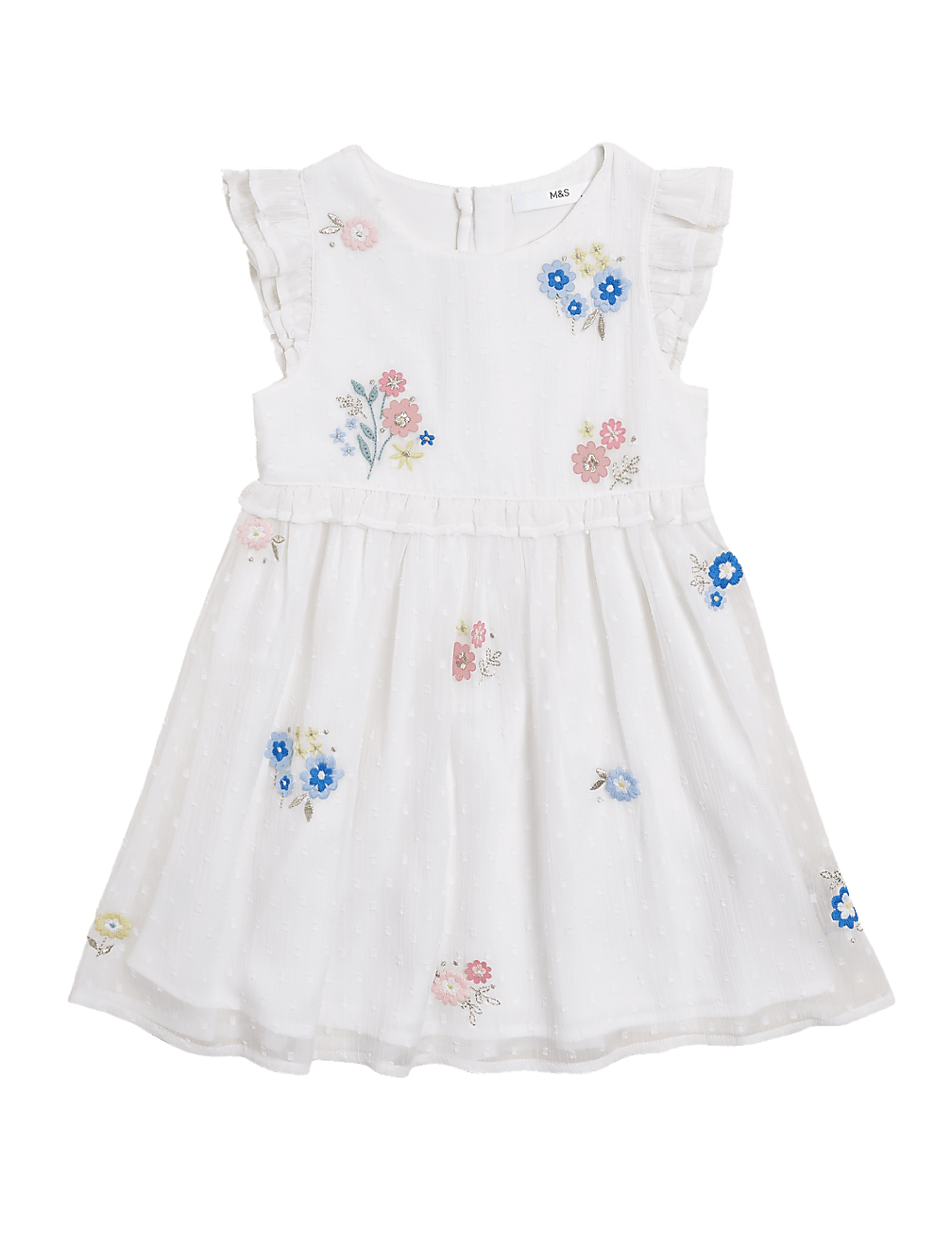 Chiffon Floral Dress (2-7 Yrs)