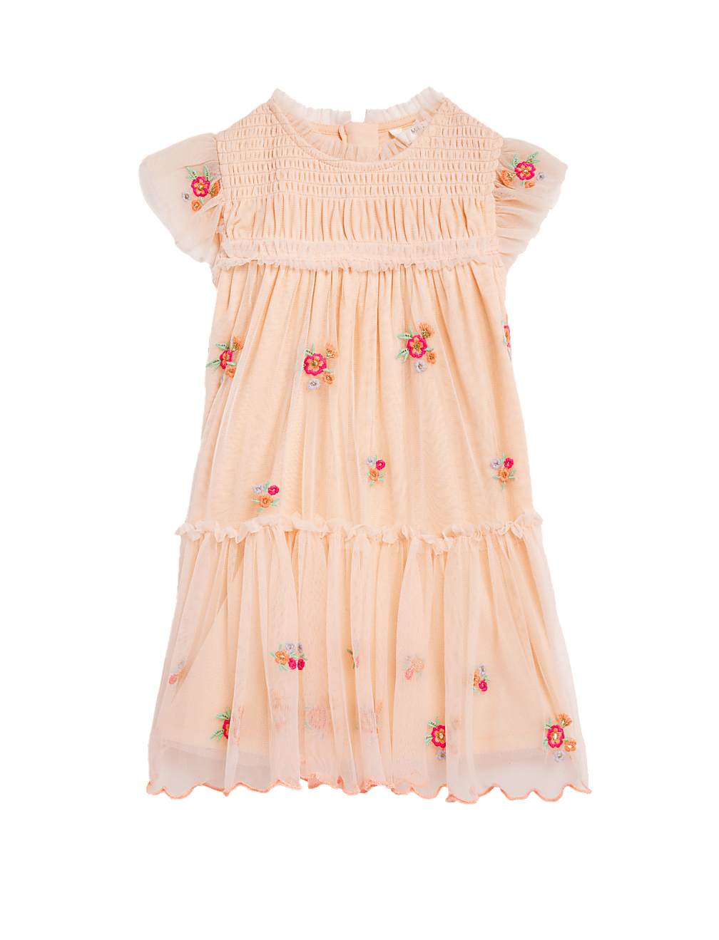 Floral Embroidered Dress