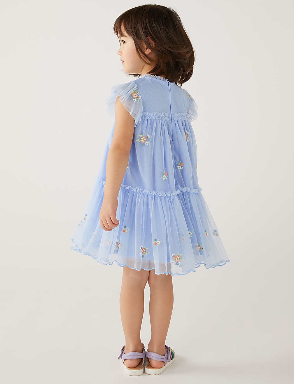 Floral Embroidered Dress