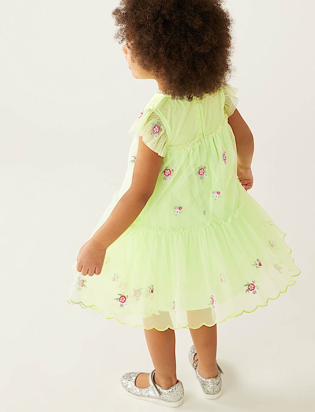 Floral Embroidered Dress