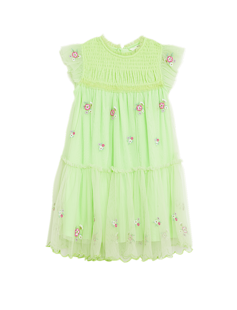 Floral Embroidered Dress