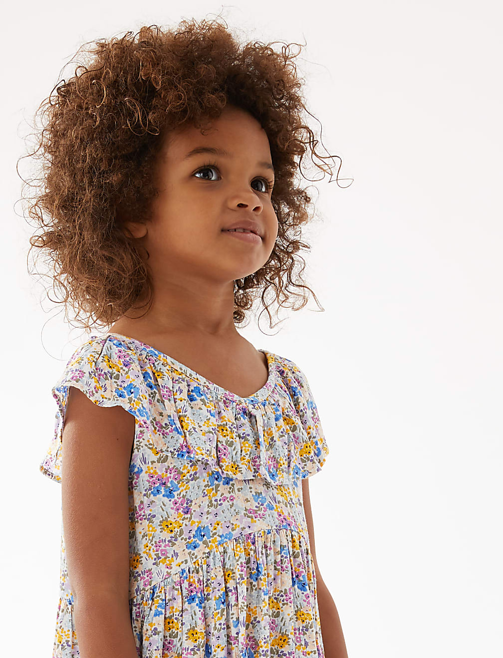 Floral Frill Dress