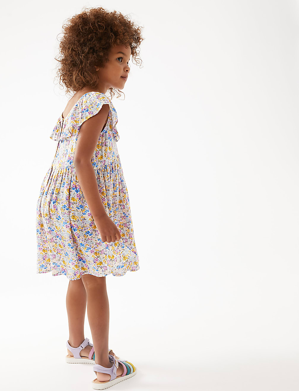 Floral Frill Dress