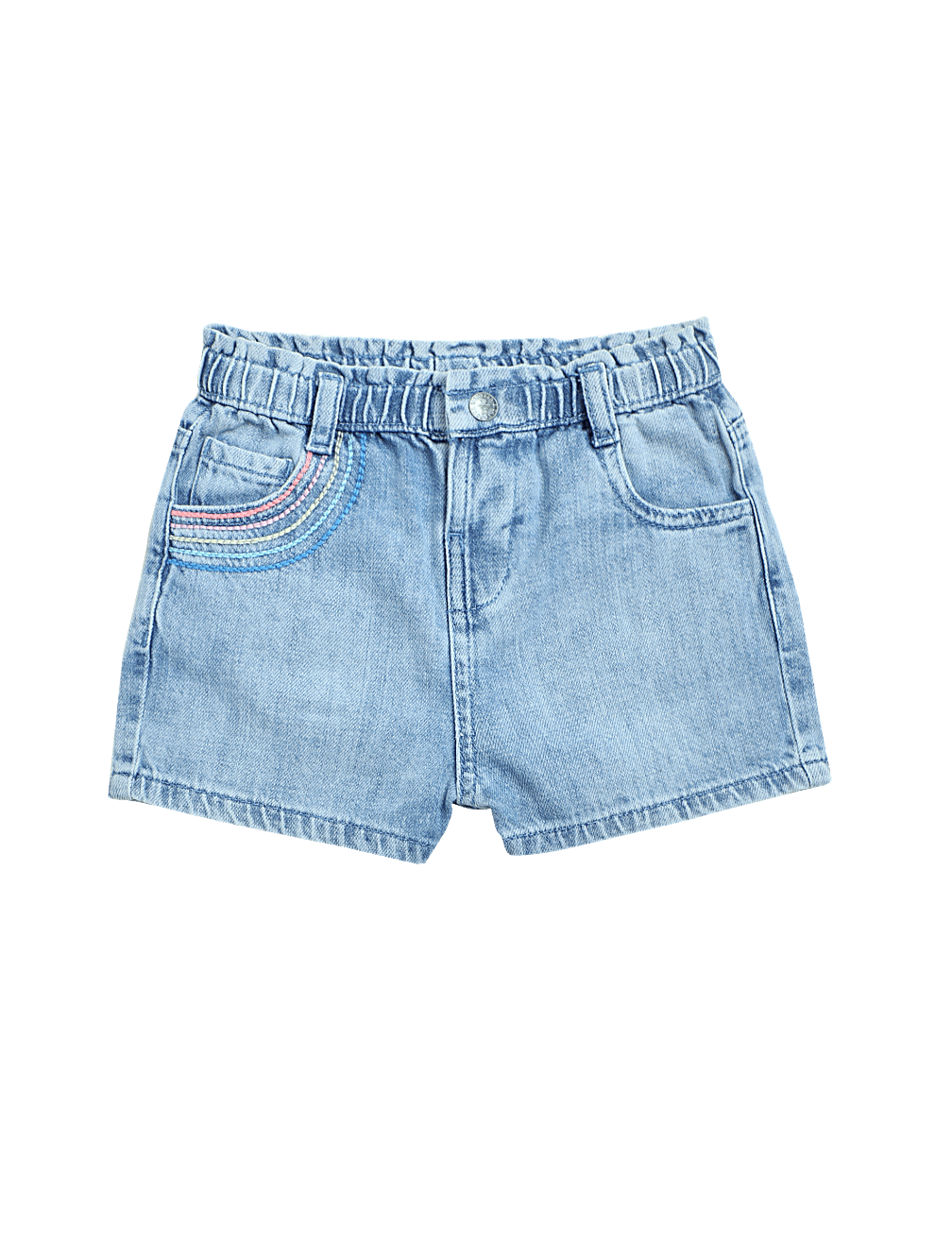 Denim Rainbow Shorts (2-7 Yrs)