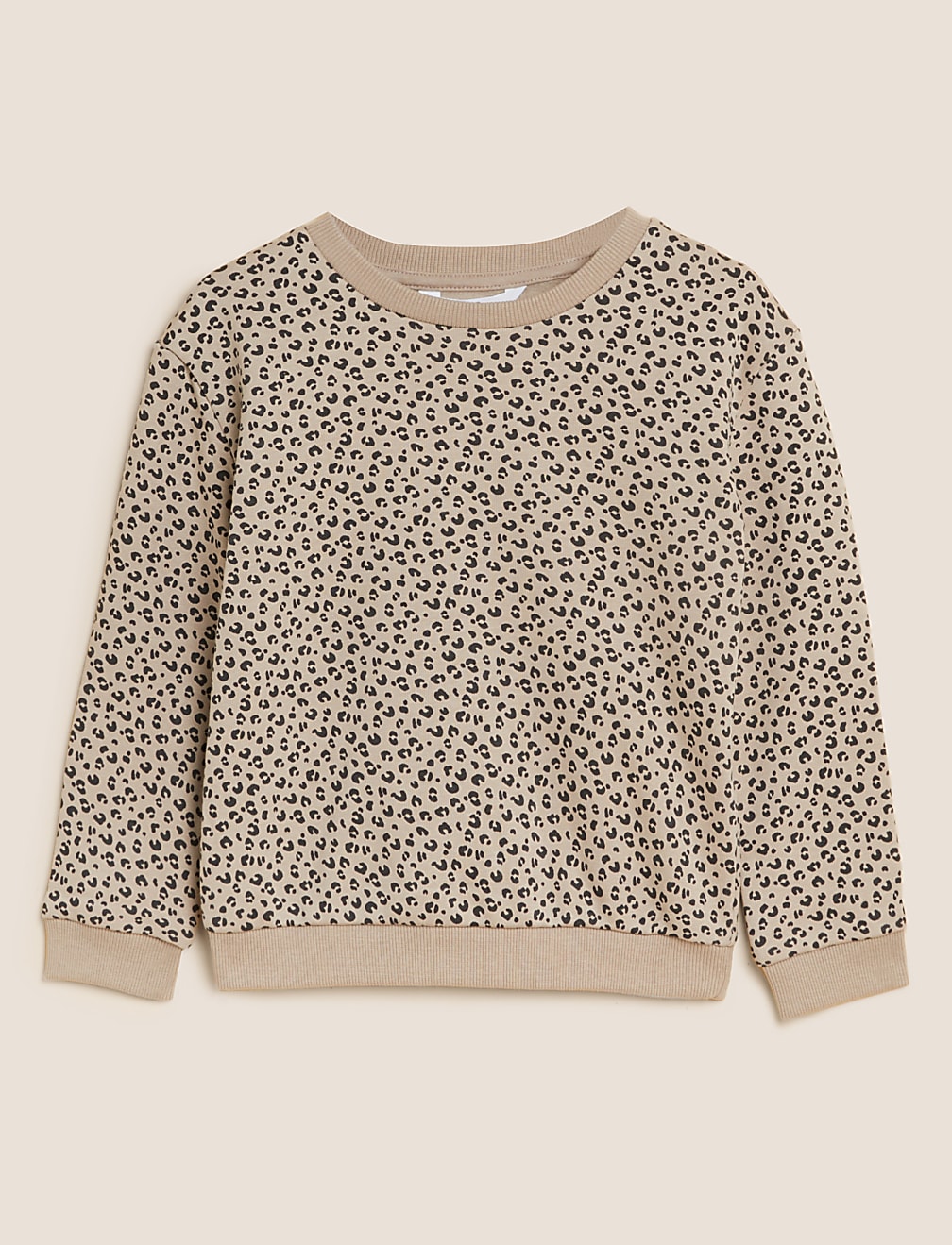 Cotton Rich Animal Print Sweatshirt