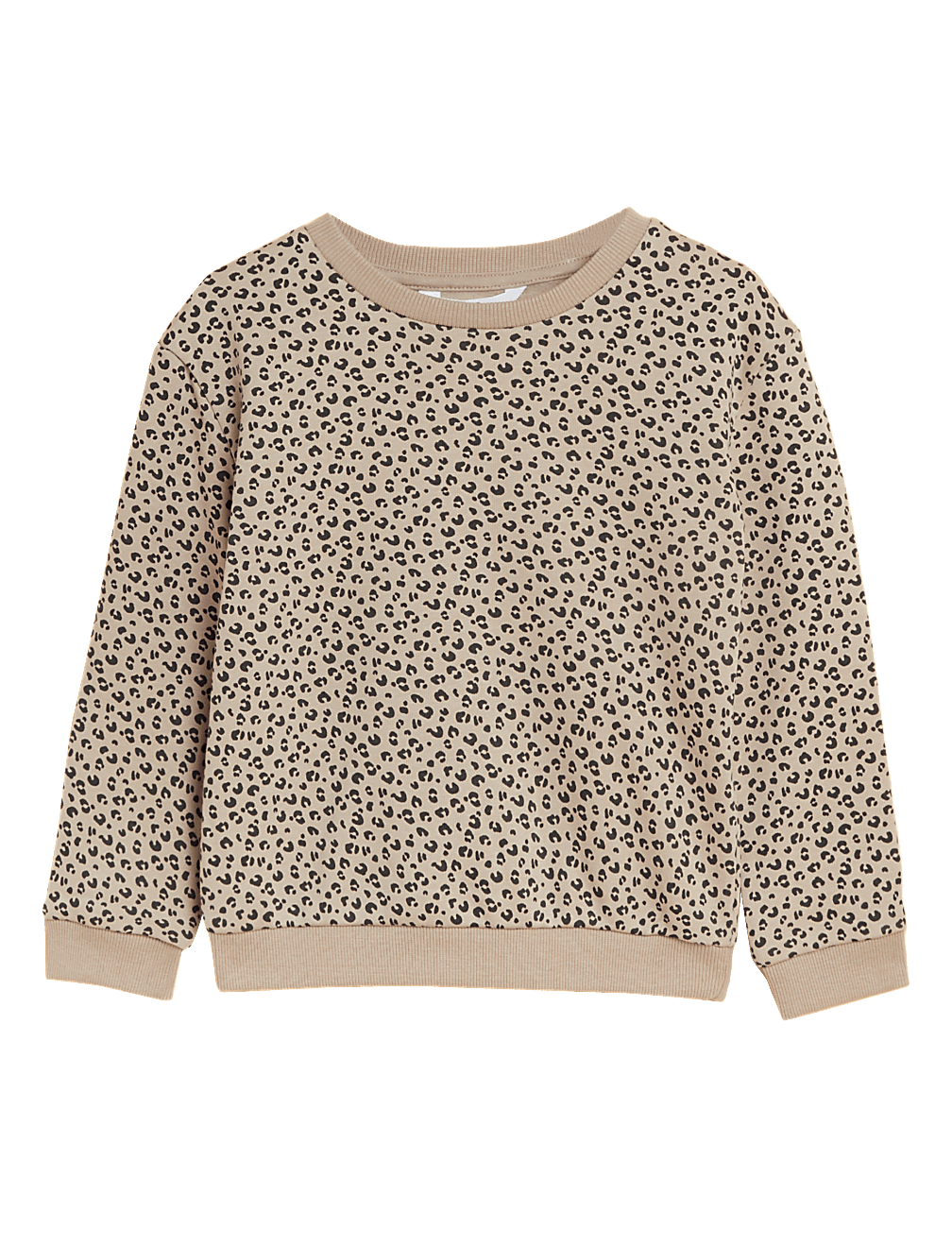 Cotton Rich Animal Print Sweatshirt