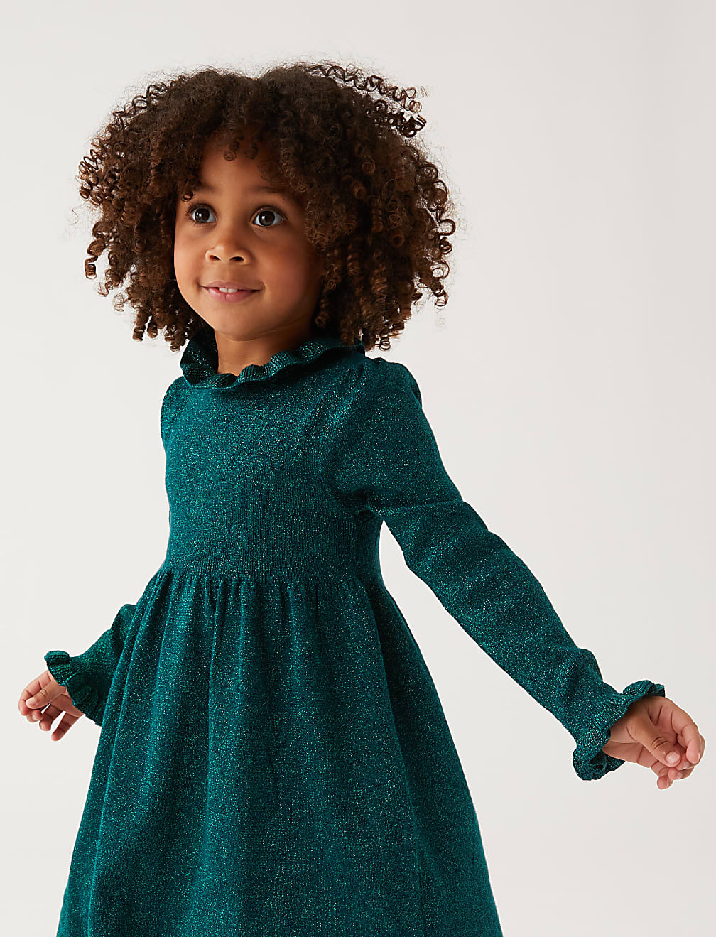 Buy Glitter Dress and Tights at Marks Spencer