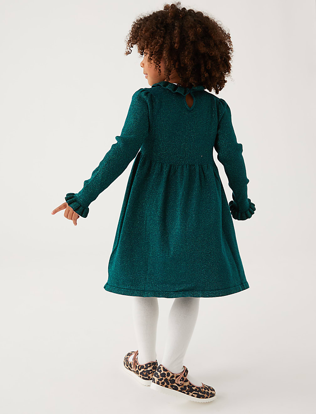 Glitter Dress and Tights