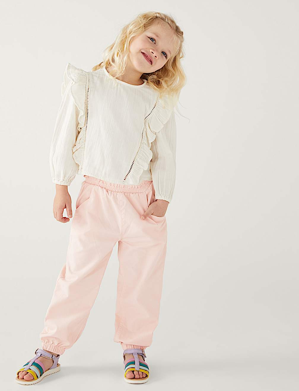 Pure Cotton Trousers