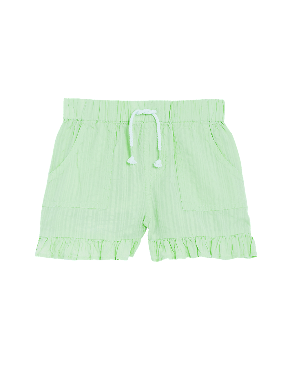 Pure Cotton Frill Shorts