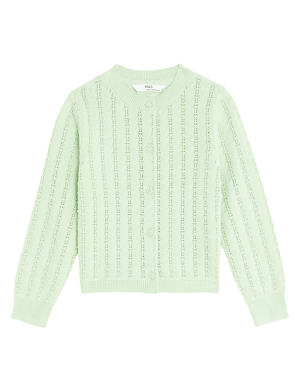 Pure Cotton Cardigan (2-8 Yrs)
