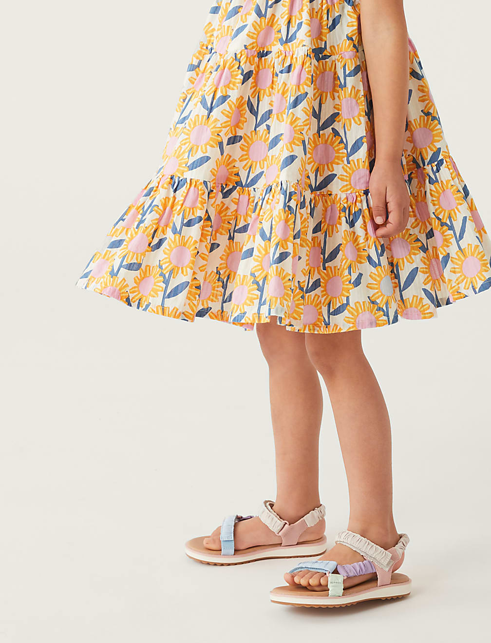 Pure Cotton Sunflower Dress