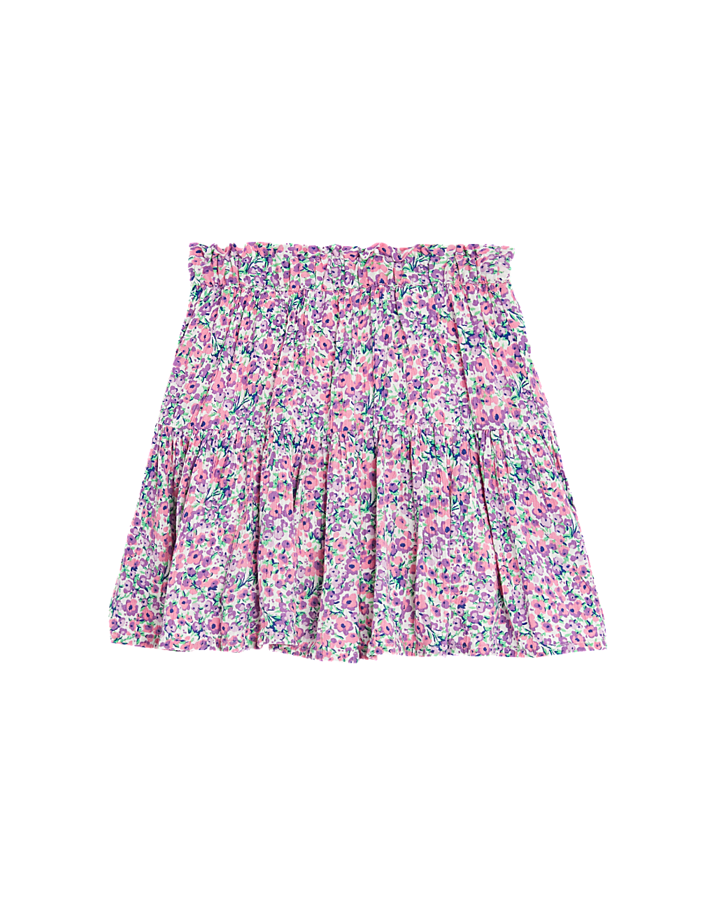 Floral Tiered Skort